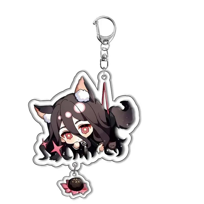 Danganronpa  Acrylic Keychain Nagito Komaeda Hajime Hinata Chiaki Nanami Junko Enoshima Mikan Tsumiki Monokuma Cute Anime