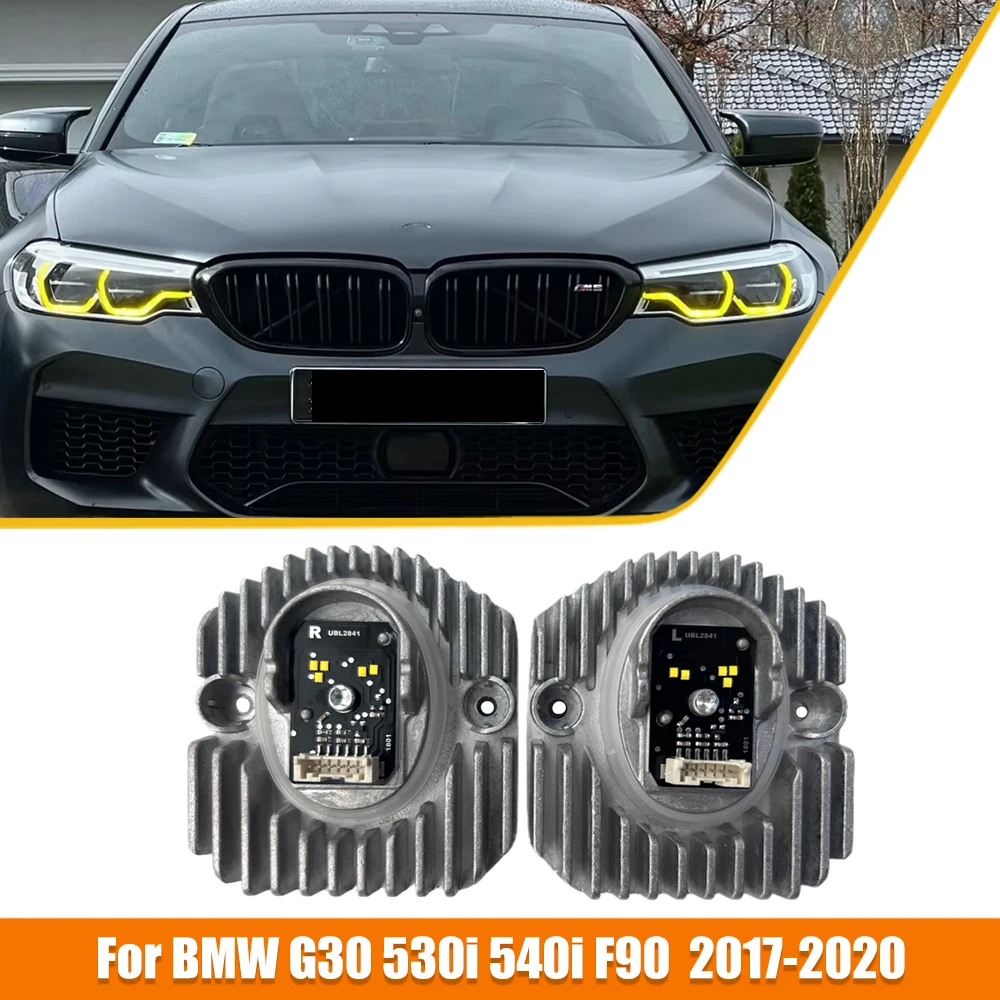 

Набор светодиодных модулей DRL в стиле CSL, подходящий для BMW G30 530i 540i F90, адаптивные фары, дневные ходовые огни 63117214939