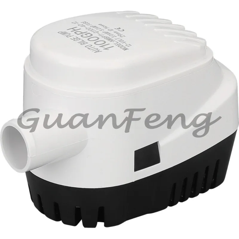 12V 24V 110V 220V 750GPH 1100GPH Bilge Pump, Automatic Floating Control DC, Submersible Pump