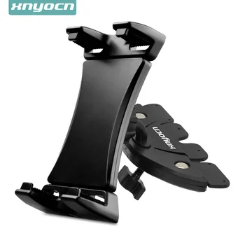 Xnyocn Evrensel 5-13 Inç Tablet Standları Tutucu Araba CD Yuvası Tablet Braketi Cep Telefonu Montaj iPad Mini Pro Samsung iPhone