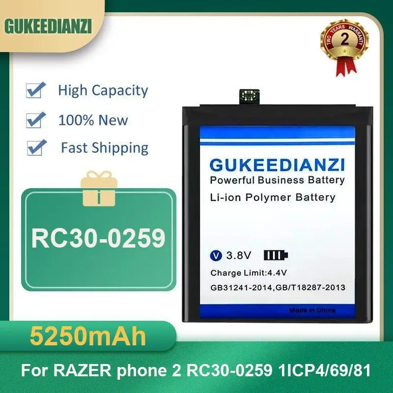 Battery For RAZER phone 2 RC30-0259 1ICP4/69/81 1