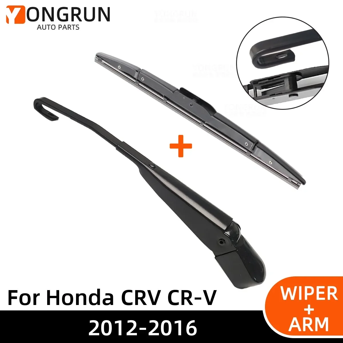 

Rear Wiper Blade and Arm For Honda CRV CR-V 2012-2016 13" Car Windshield Windscreen Accessories Fit Tailgate Window Rain Brush