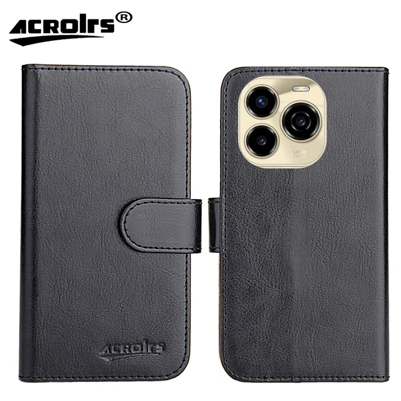 

Oukitel C65 Case 6.7" 6 Colors Fashion Customize Flip Card Slots Stand Wallet Leather Protective Cover Phone