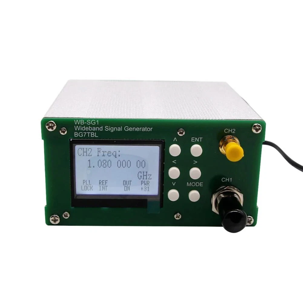 Frequency Generator RF Signal Generator 1Hz-15GHz Output Built-in OCXO Compatible Impedance Field Applications For Field Work