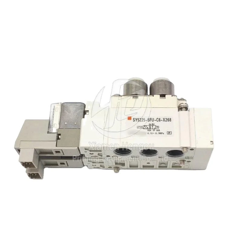 

Original Solenoid Valve for 700 Machine SY5225-5FU-C6-X268 094K320740 80.94K40-3207 Hengoucn 700 Valve