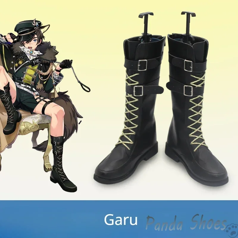 

Garu Nu Carnival Cosplay Shoes Anime Game Cos Long Boots Nu Carnival SSR Garu Cosplay Costume Prop Shoes for Halloween Party