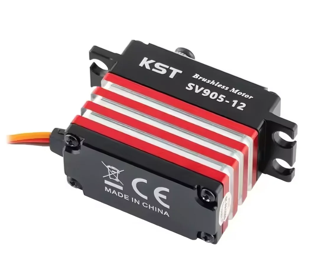 KST SV905-12 17KG Alto Torque Tail Servo HV Brushless Metal Gear para 550-700 Classe RC Helicópteros Aviões Resposta Rápida 40mm de Largura