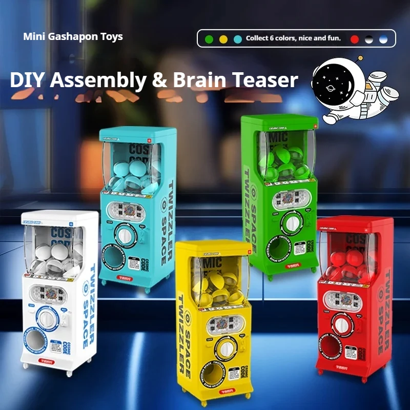 

11 см мини-машина для скручивания яиц, слепая коробка, которую необходимо собрать, маленькая слепая коробка для снятия стресса, подарок «сделай сам», орнамент, декор, модный подарок