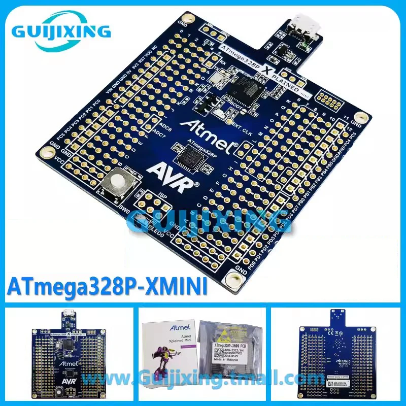 

Stock ATmega328P-XMINI XPLAINED MINI ATMEGA328P-MU microcontroller development board