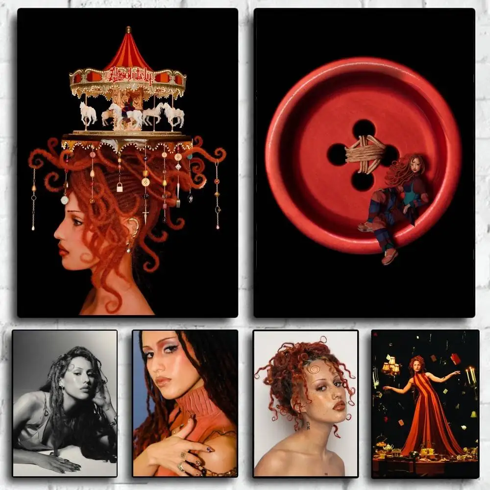 singer A-Absolutely PARASCOSM  Exquisite and stylish themed posters sticker, suitable for decorating living rooms and cafes.