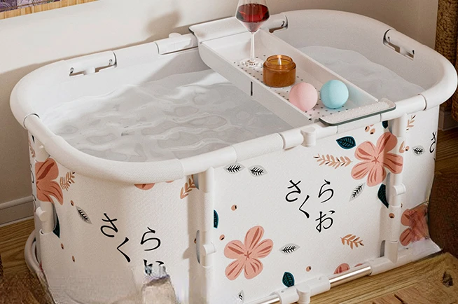 

# Складная ванна в японском стиле для взрослых, без установки для домашнего использования, вторая складная ванна, ванна, ванна