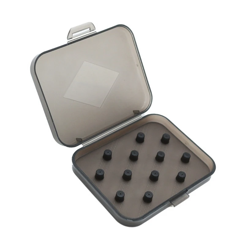 Hộp đựng Eartips Hộp đựng Earbud trong suốt, Hộp lưu trữ độ bền cho 6 cặp bảo vệ Eartips, nhỏ và động