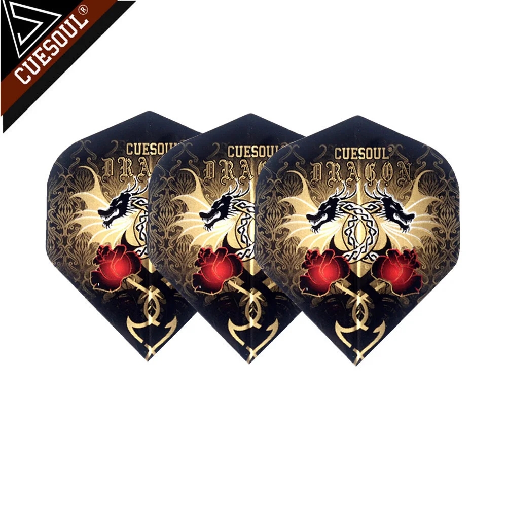 3PCS Dart Flights Wing Feather Tail CUESOUL (4 Type Available )