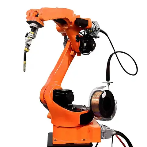 로봇 장비, 가스 보호 용접 건, 와이어 피딩 깍지, 10 크롬 지르코늄 구리 전도성 노즐