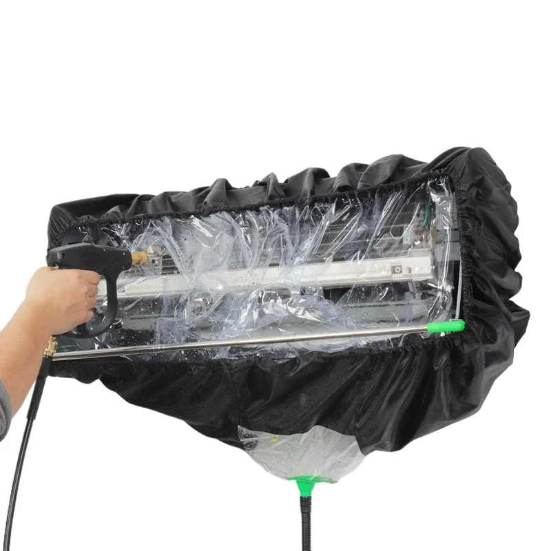 For Air Conditioner Cleaning Water Connection Cover Hanging 1.5P Universal Splash-proof Thickened Water Connection Bag Household