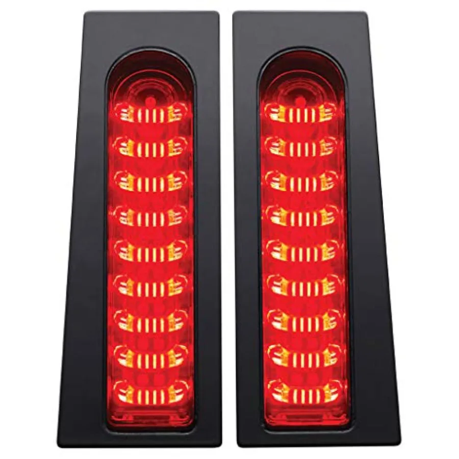 ProBEAM Fillerz Saddlebag Support LEDs for motorcycles, aluminum alloy, black, weatherproof and vibration-resistant