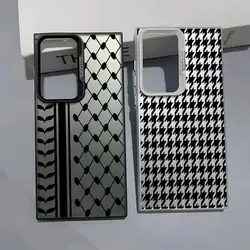 Luxury Design Hattah Keffiyeh Phone Case For Samsung A54 A53 A52 A51 A34 A33 A31 A25 A23 A22 A21S A14 A15 A13 5G Matte Cover