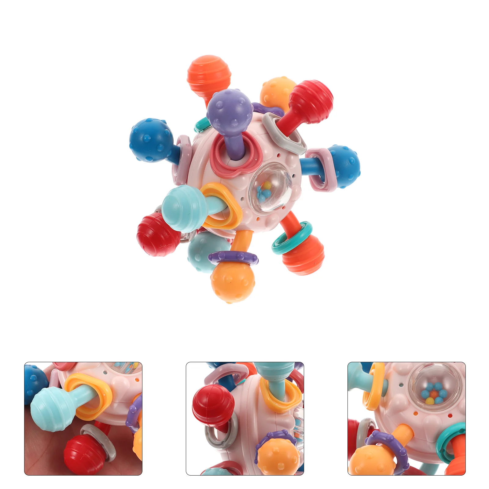 Brain Toy Manhattan Catch Ball Toddler Chew Toys Hold The Infant Fidget for Kids