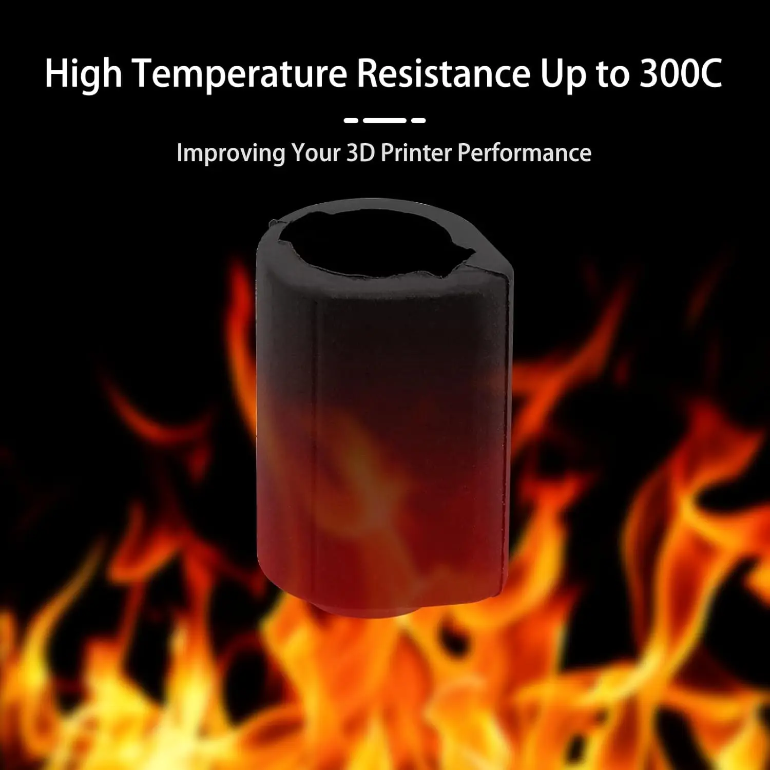 5/10PCS K2 Plus Combo Silicone Socks, Hotend Silicone Cover 3D Printer Heater Block Cover for K2 Plus Extruder Hotend Protection - Image 4