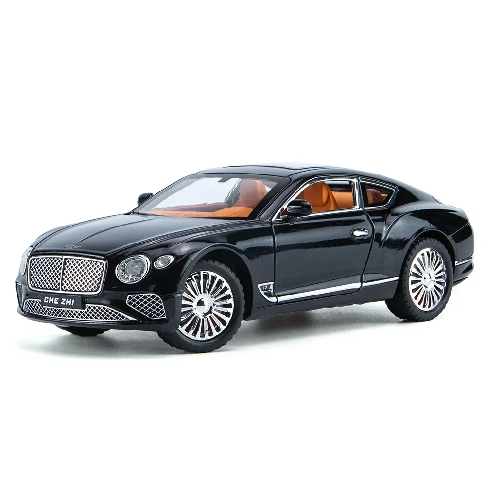 1:24 Bentley Continental GT High Simulation Diecast Metal Alloy Model car Sound Light Pull Back Collection Kids Toy Gifts A539