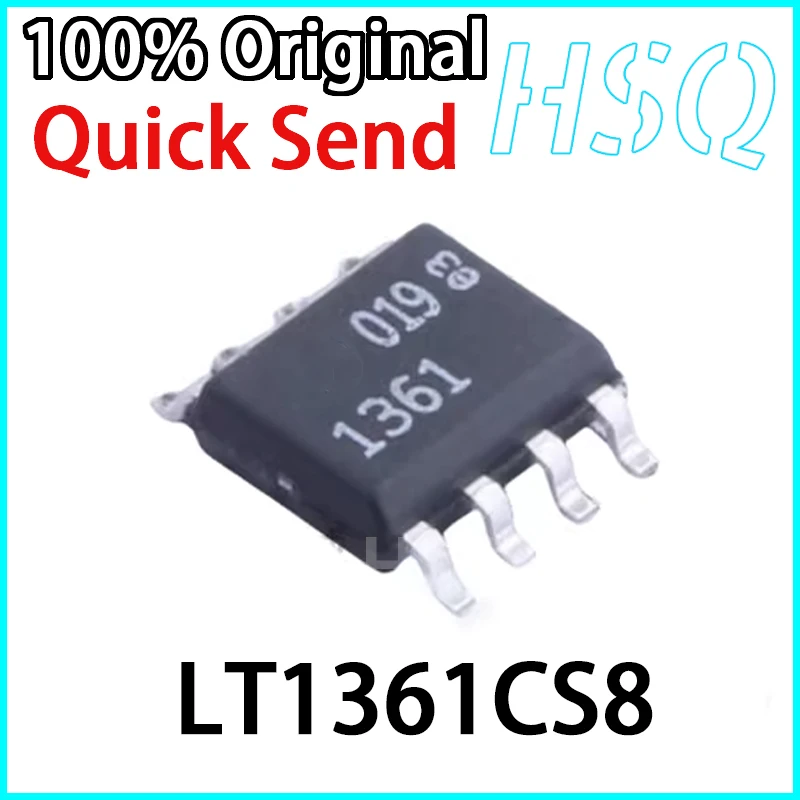 1PCS New LT1361CS8 LT1361 Silk Screen 1361 Package SOP-8 Operational Amplifier Chip