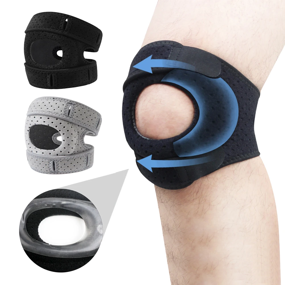 

Обертывание для поддержки колена Регулируемый наколенник для сухожилий надколенника Наколенник для боли при артрите и поддержки