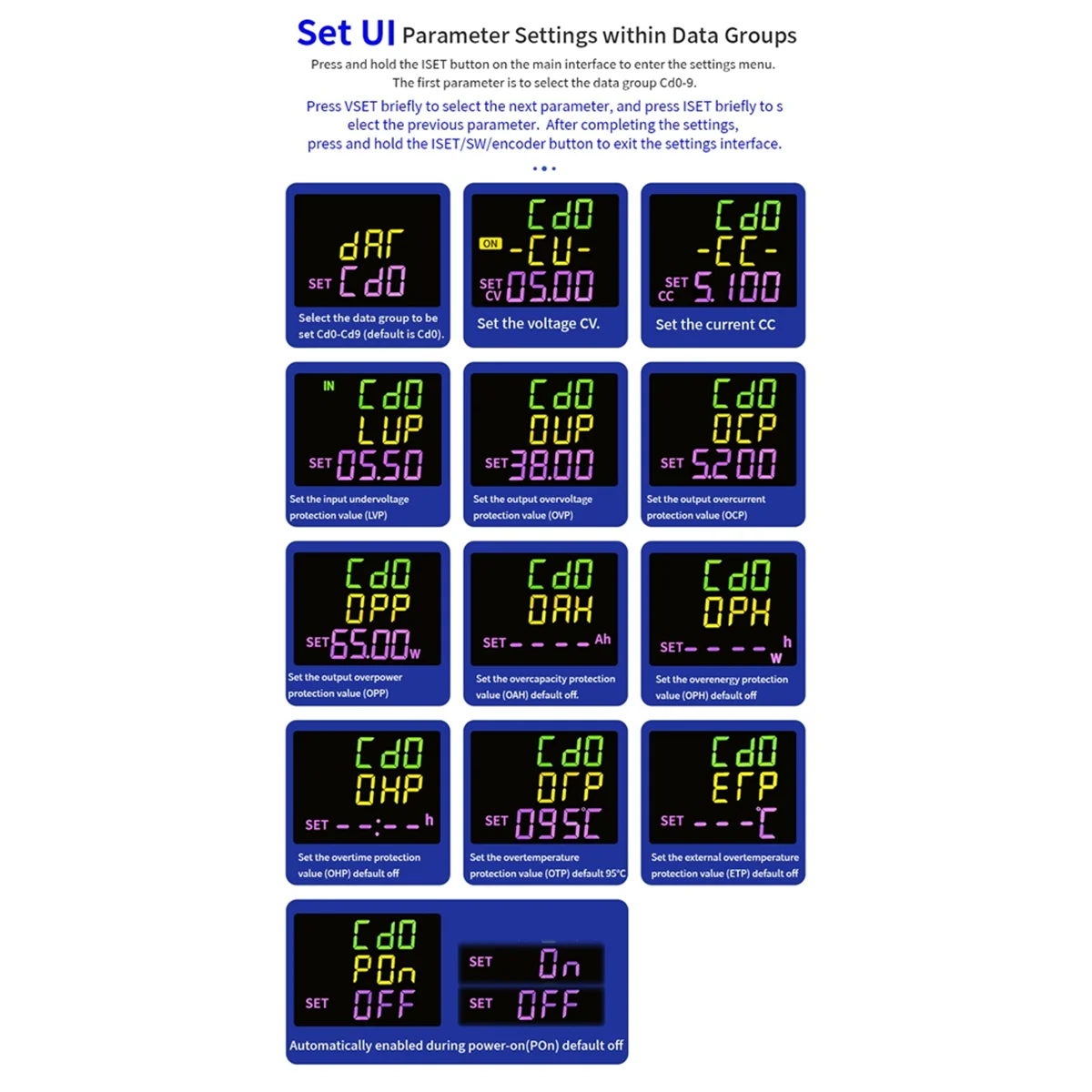 

ABAN XY6015LV Регулируемый источник питания постоянного тока с ЧПУ, постоянное напряжение, постоянный ток, повышающий модуль 15 А/900 Вт