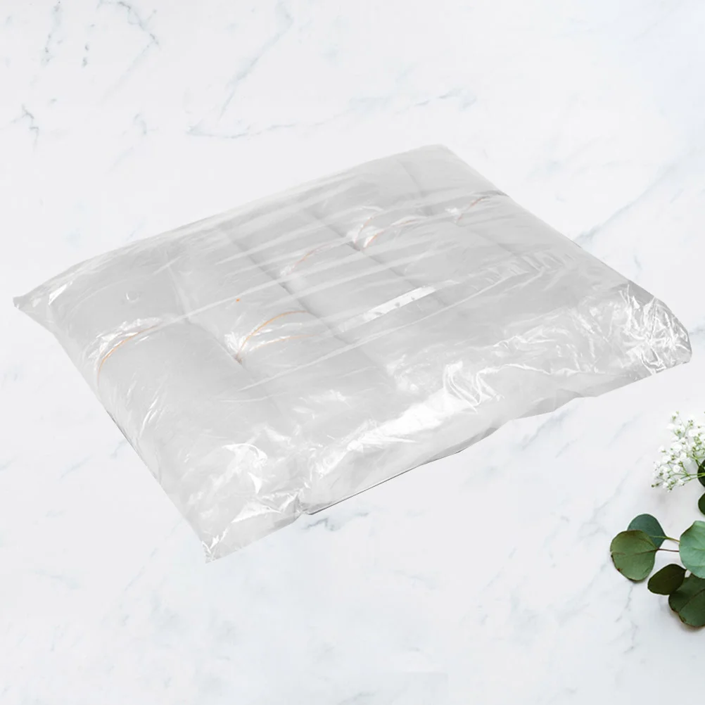 

100Pcs Disposable Waterproof Pe Sleeve Elastic Sleeve Covers Protective Arm Cover for Kitchen Home Use Plastic Sleeves