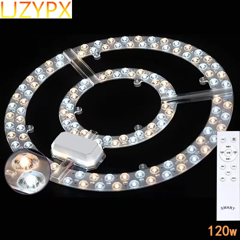 LED Ceiling Light Core Replace Module Circular Transformation Modification Tube Household Light Panel Room Lamp Source Strip DIY