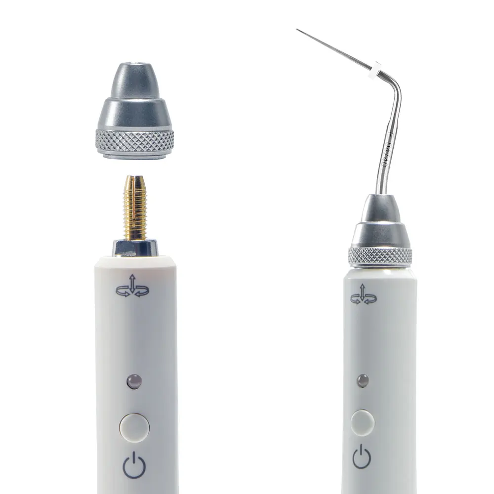 EXP Dental Gutta Percha Obturation System with 2 Tips Wireless Endo Gutta Percha Obturation Pen Root Canal Therapy Heating Tool