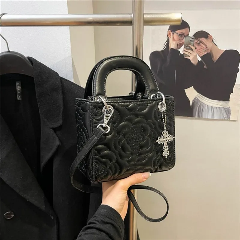 Classic Designer Diaper Bag For Women High-End Leather Handbag Crossbody Shoulder Purse Tote Shopper Satchel Commuter Bag
