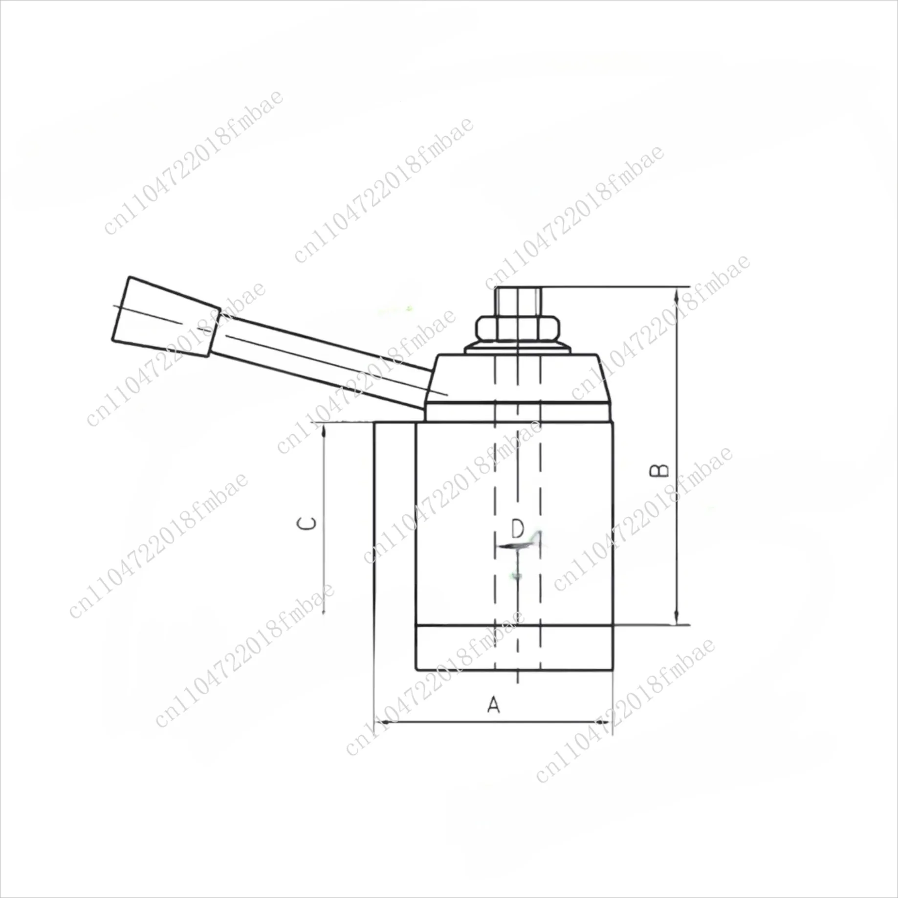 Quick change bracket piston locking tool holder new type 250-100