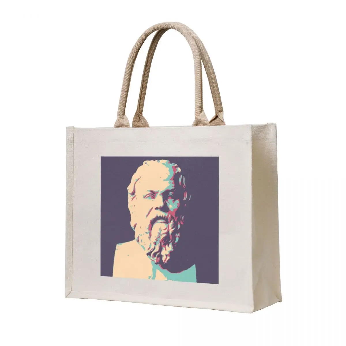 

Socrates Tote Bag Beach bag shopping trolley bag eco folding shopping