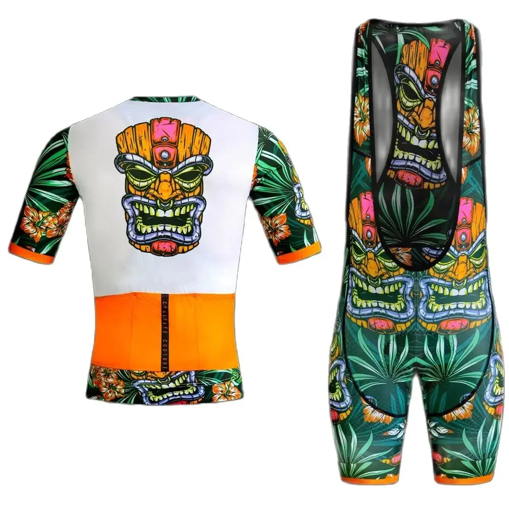Pro Team Jersey Set Mens Cycling Clothing Short Sleeve Kit Race Riding Uniform Summer Road Bike Ropa Ciclismo Hombre