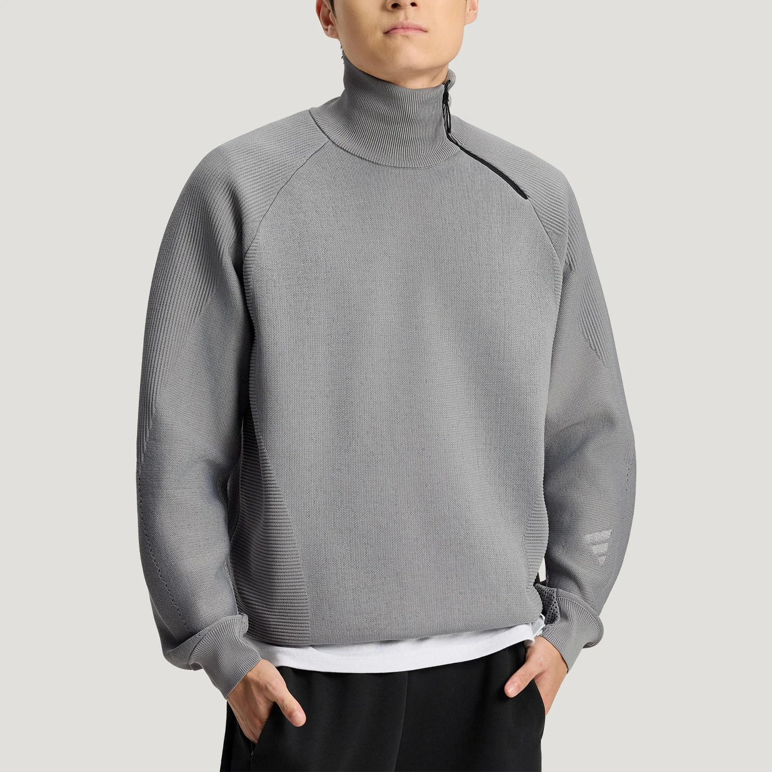 Adidas Authentic Spring Autumn Men's Moisture-Wicking Warmth Sports Casual Hoodie KH0422