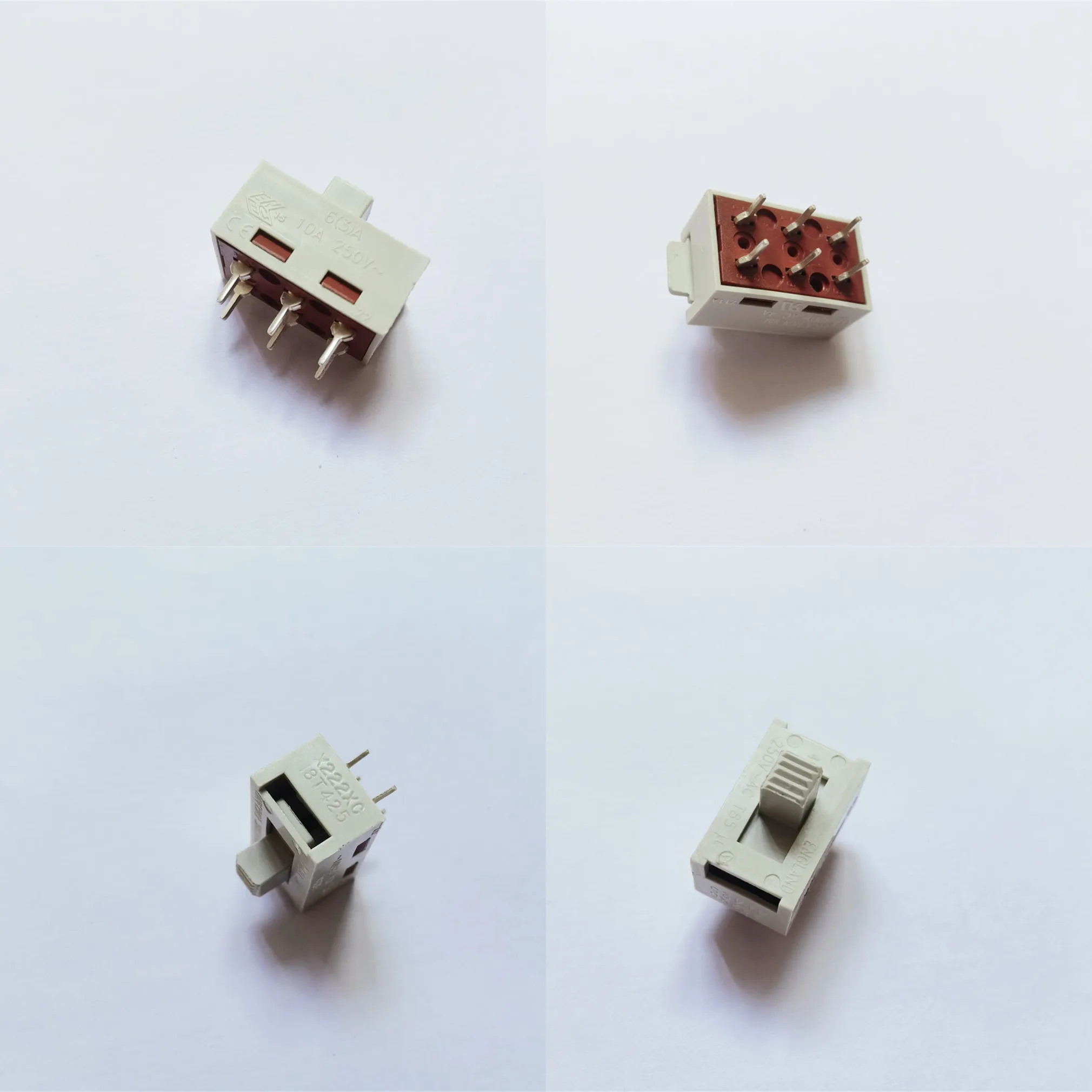 

Original new 100% X222XC toggle switch X22200CC 2gear 6pin panel 23x14mm