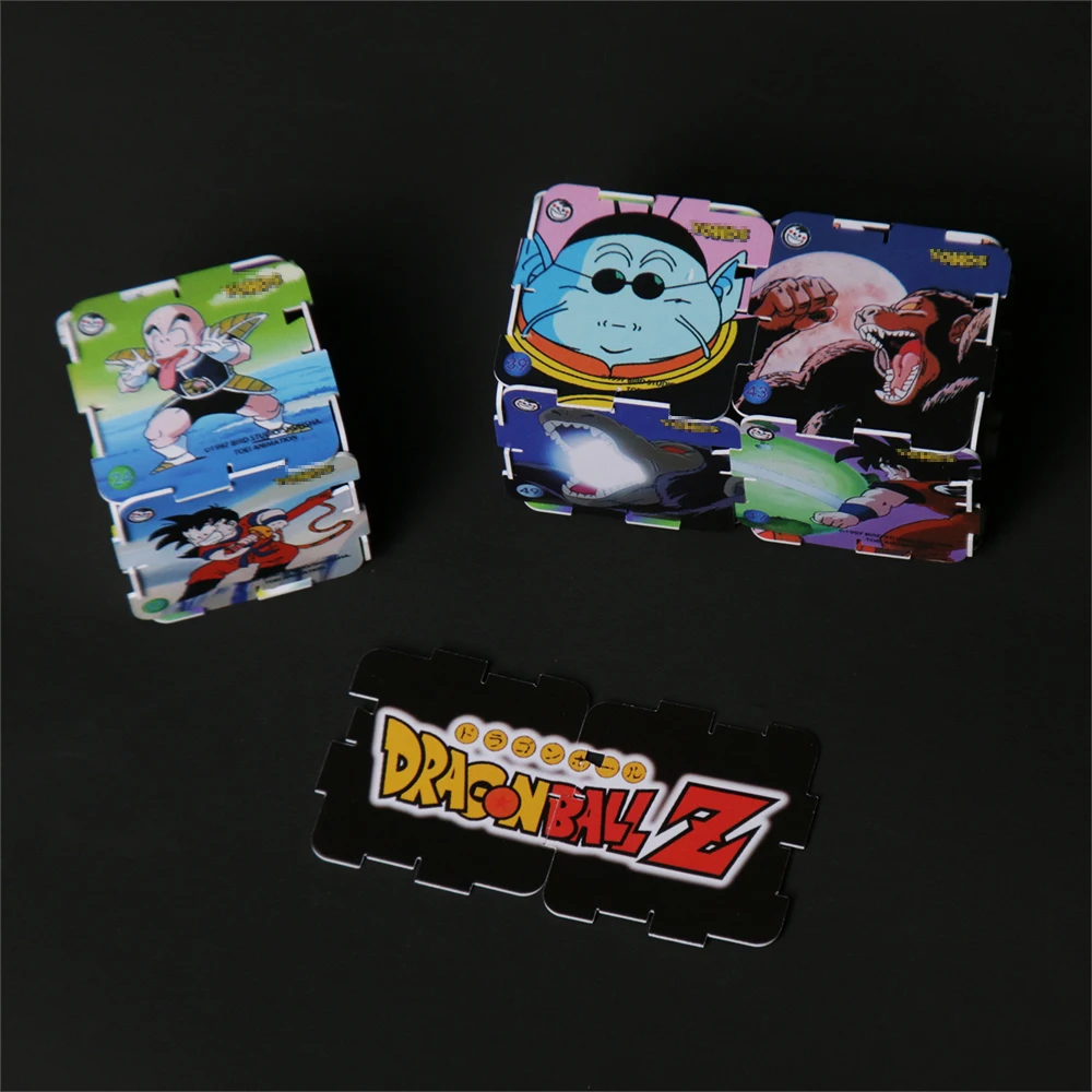 Dragon Ball Z Puzzle Collection Card, Lote De Tazos, FroYokos, Super Saisuperb Game, Catapult Cards, Pogs MilkcapChaps Gifts, 73Pcs