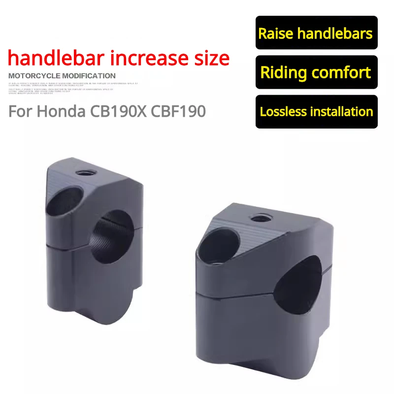 

For Honda CB190X CBF190 Motorcycle Handlebar Rise Heightening Device MotorVan Expansion Bar CB CBF 190 X