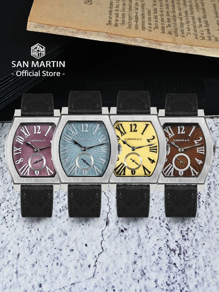 San Martin 36 mm ETA 7001 Guil - Guilloché Dial Watch recensie en prijs