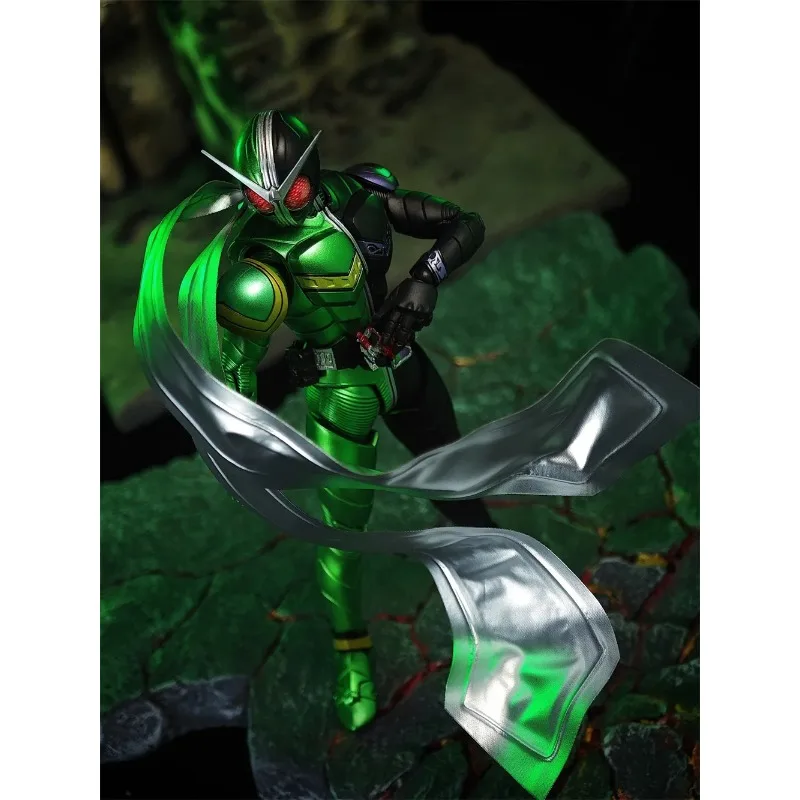 Handgefertigter Mini-Silberschal im Maßstab 1:12, klassisches Kamen Rider Wind Detective-Zubehör für 6-Zoll-SHF-Actionfigurenkörper – Detail 6