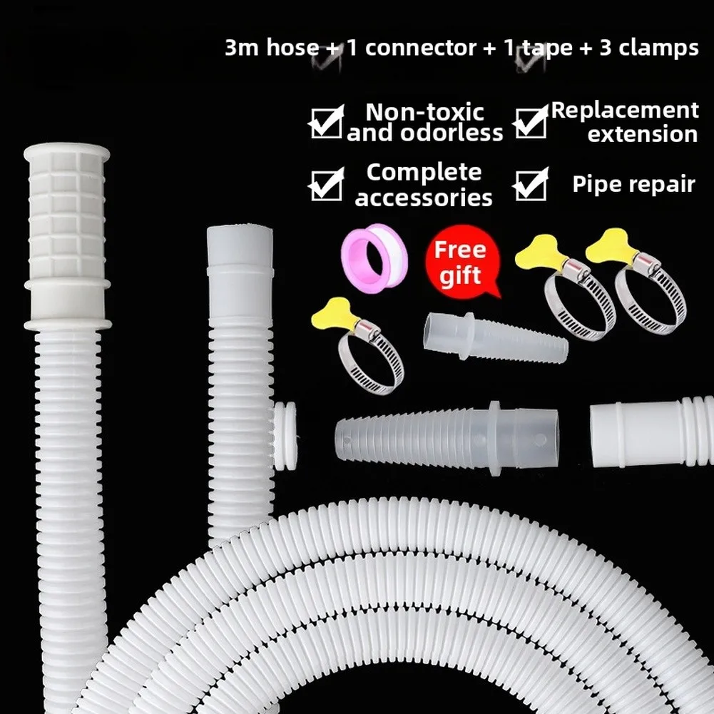 Split AC Drainage Tube AC Condensate Hose For Tight Space Installation Prevent Moisture Damage Hose Air Conditioning Hose