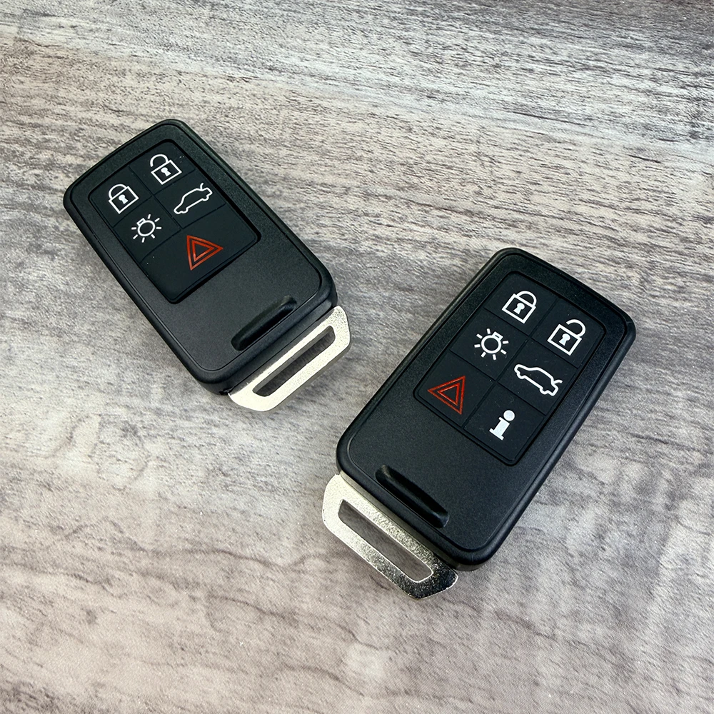 

Для Volvo XC60, XC70, S60, V60, S70, V70, V50: Корпус ключа-брелока с 5/6 кнопками или силиконовая накладка на кнопки