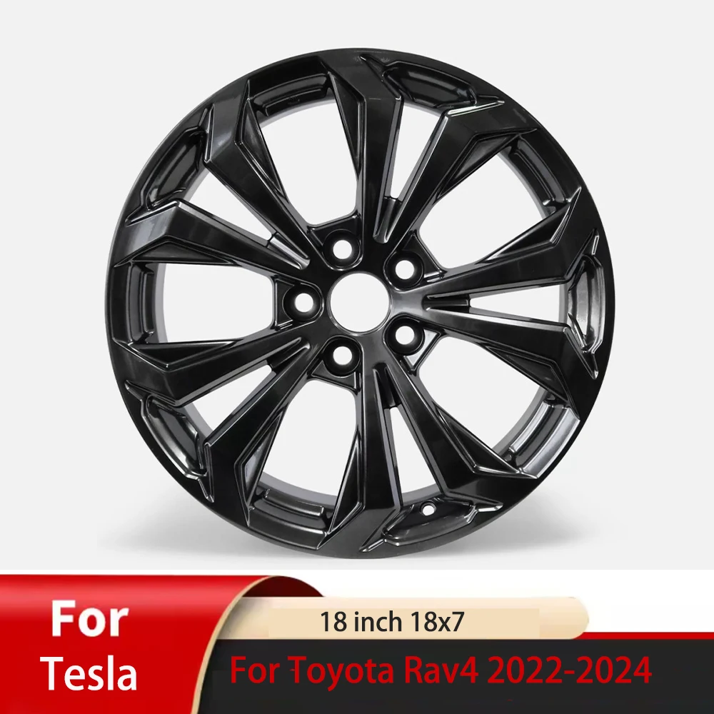 

Сменный обод колеса из сплава 18 x 7 дюймов для Toyota Rav4 2022-2024, крышка колеса Arachnid, сменные аксессуары