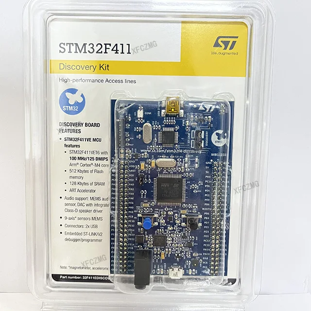 

AvadaTech 1 pcs x STM32F411E DISCO DISCOVERY KIT STM32F411VE MCU ARM 16/32-BITS MICROS STM32F411E-DISCO