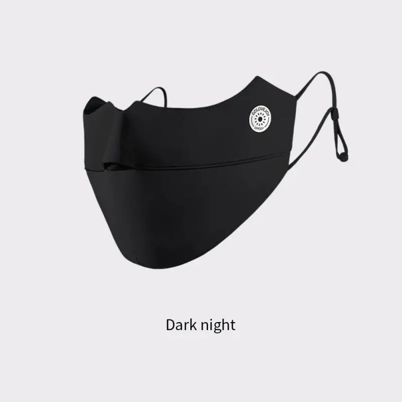 Gradient Face Protection Anti-uv Outdoor Mask Eye Protection Mask Mouth Mask Breathable Sunscreen Mask Obtuse Angle Cool Feeling