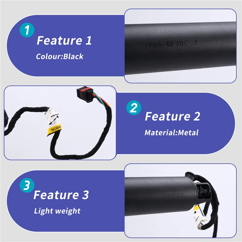 

AW-1 шт. новая задняя левая/правая опора подъема люка для Volvo S90 2017-2023 L4 2.0L Sedan 31690207, 31371787