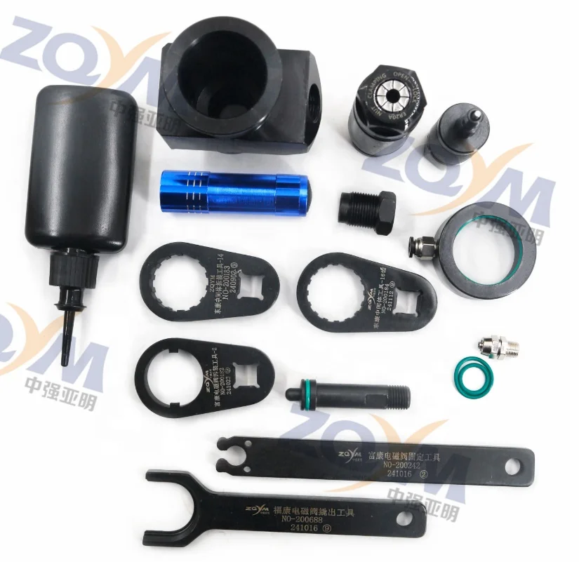 ZQYM โรงงานคอมมอนเรลหัวฉีดถอดและเครื่องมือวัดสําหรับ Cummins Scania XPI