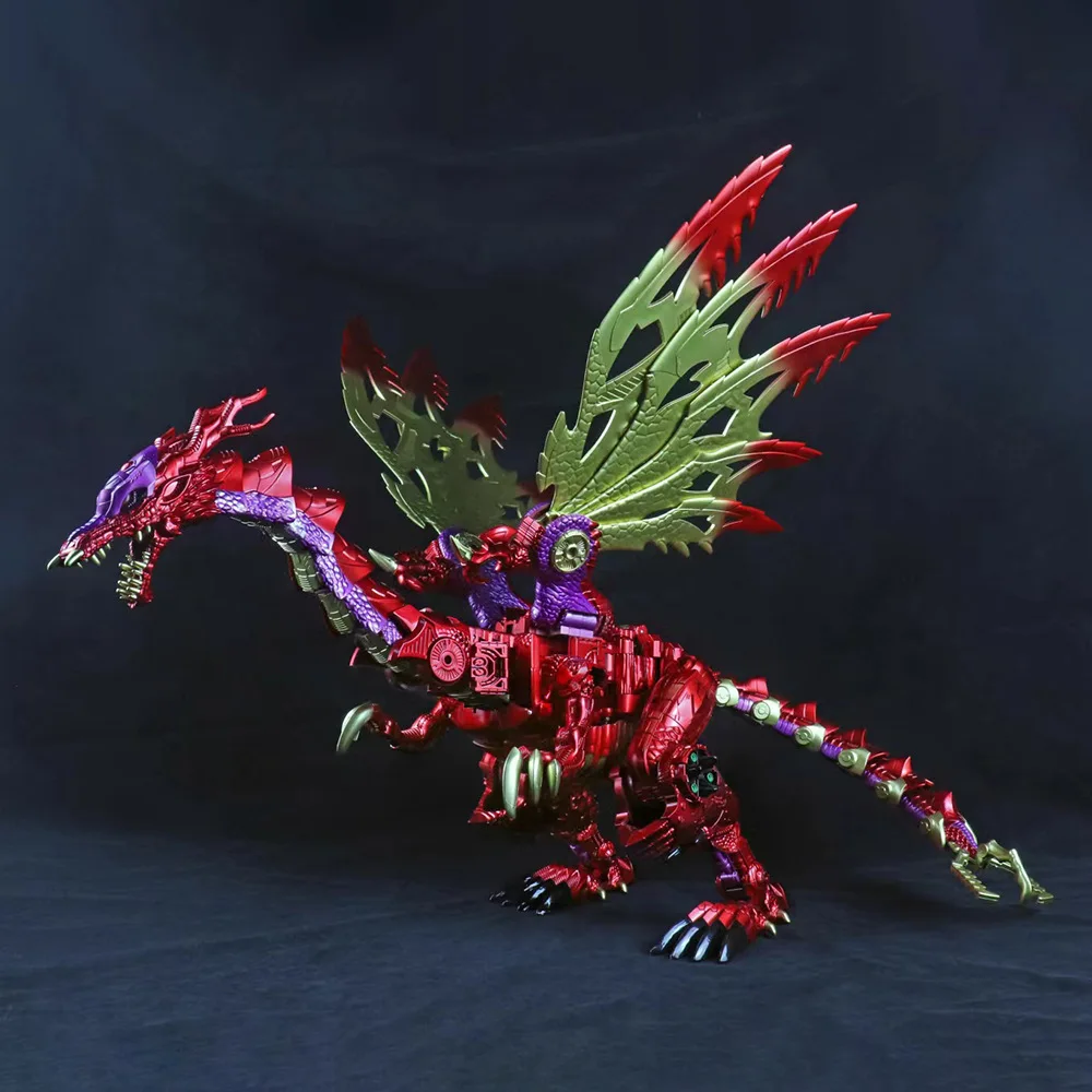 

RD01 Красный Дракон с коробкой BMB RD-01, большая фигурка робота Beast Wars, модель игрушки, подарок, увеличенный размер 36 см