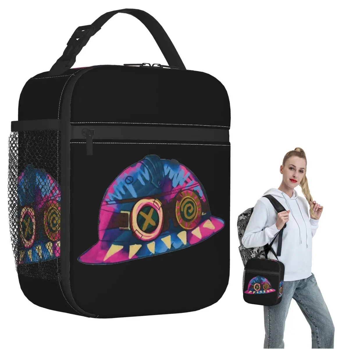 

Isha Hat Insulated Lunch Bag for Women Children Leakproof Food Boxes Thermal Lunch Box Tote