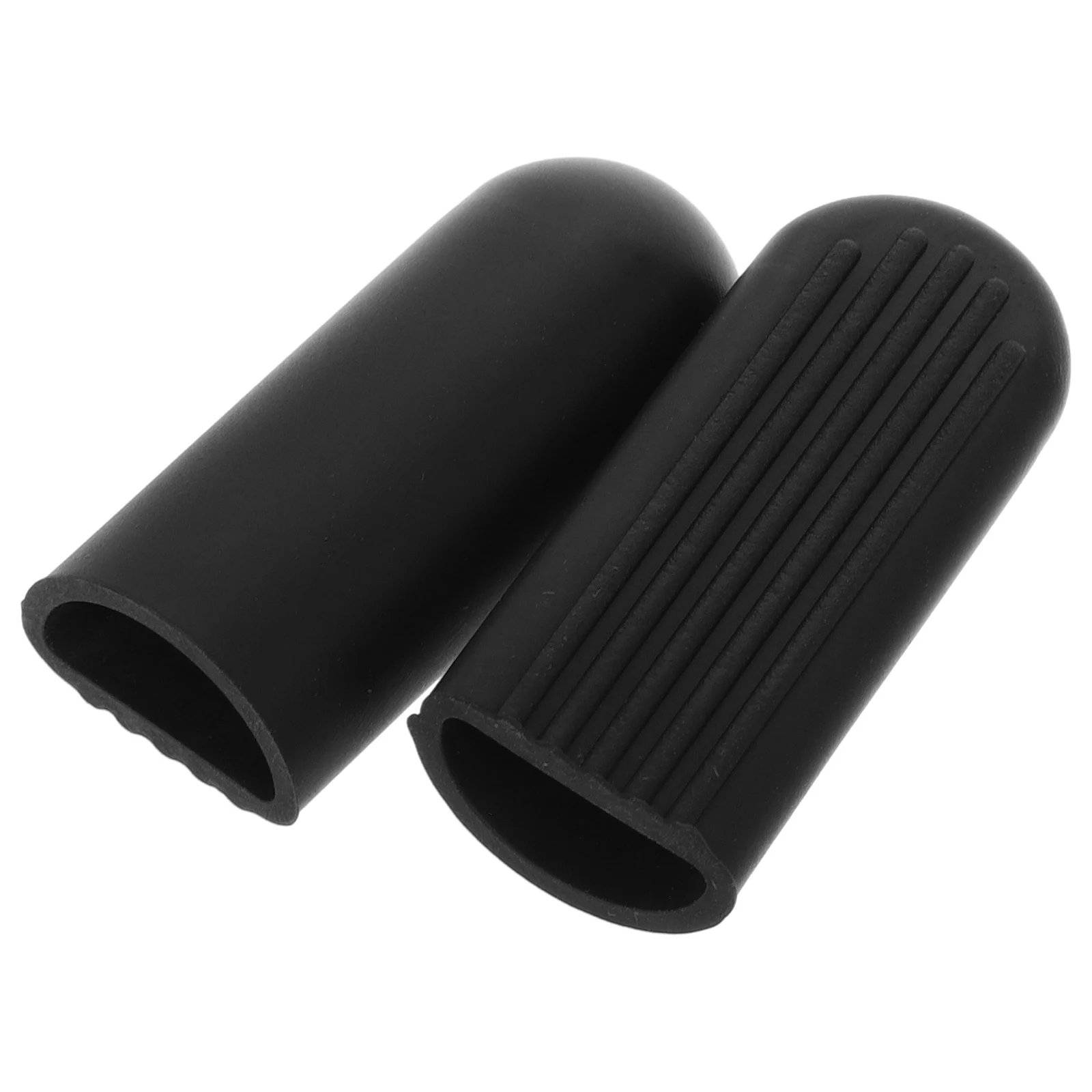 2 Pcs Head Support Protective Cover Electric Scooter Foot Rest Bike Kickstand Rubber Parking Sleeve Silica Gel